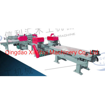 Log Cutting off Saw Machine with Automatic Log Length-Way Conveyor, Log Cutting Machine Forestry Machinery CNC Optimizing Cross Cut Saw for Woodworking, Machine